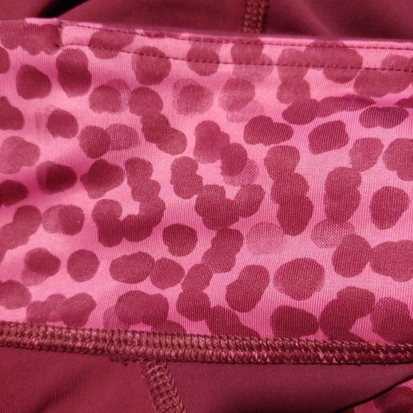 Lululemon Athletica leggings cranberry size 8 - Picture 6 of 10